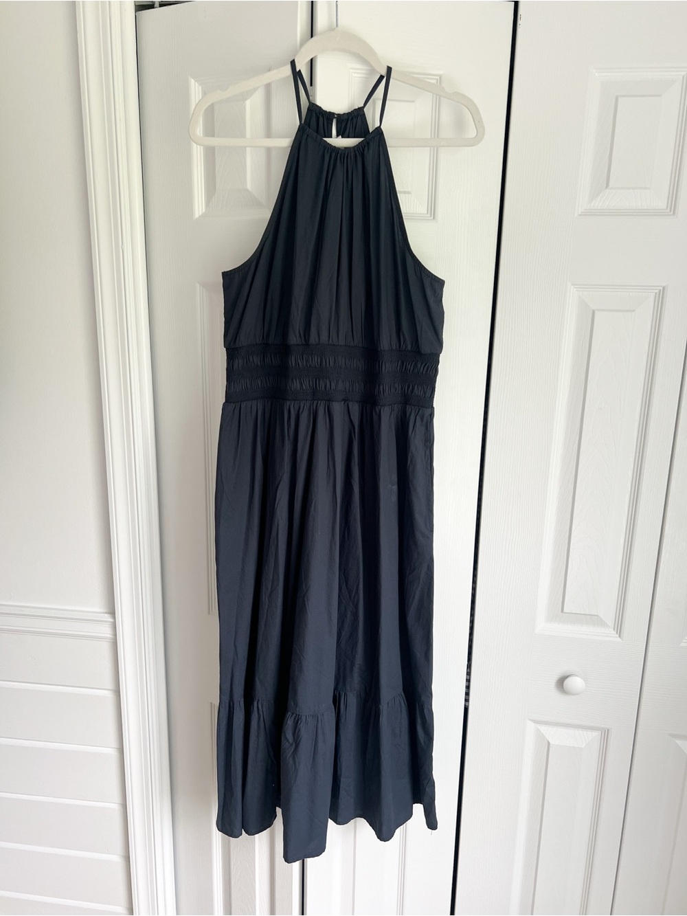 Target Navy Blue Maxi Dress with Halter Neck